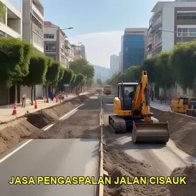 Raih Kualitas Terbaik dengan Jasa Pengaspalan Jalan Cisauk